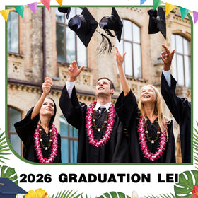 Kenning ceremony accessory island style, ideal for graduations and luaus.