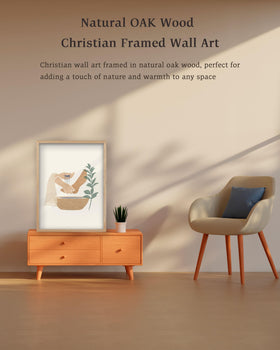 KensTro 12x16 canvas ready to hang, ideal for bedrooms and prayer spaces.