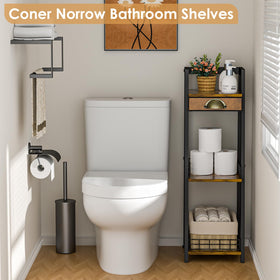 Keomaisyto corner shelf fits tight spaces for organized bathroom essentials.