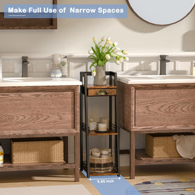 Keomaisyto compact shelf transforms small spaces into organized zones.