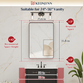 Keonjinn aluminum frame resists moisture and rust for lasting use.