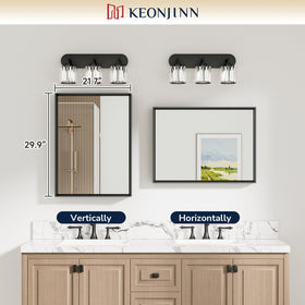 Keonjinn fixed metal brackets provide stable support with minimal wobble.