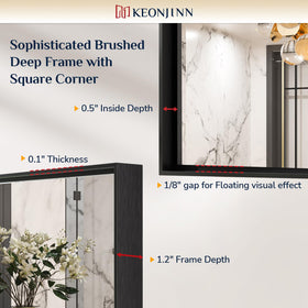 Keonjinn square corner design adds contemporary texture to bathroom spaces
