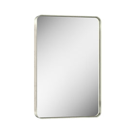 Keonjinn vanity mirror fits above sinks and entryways with ease
