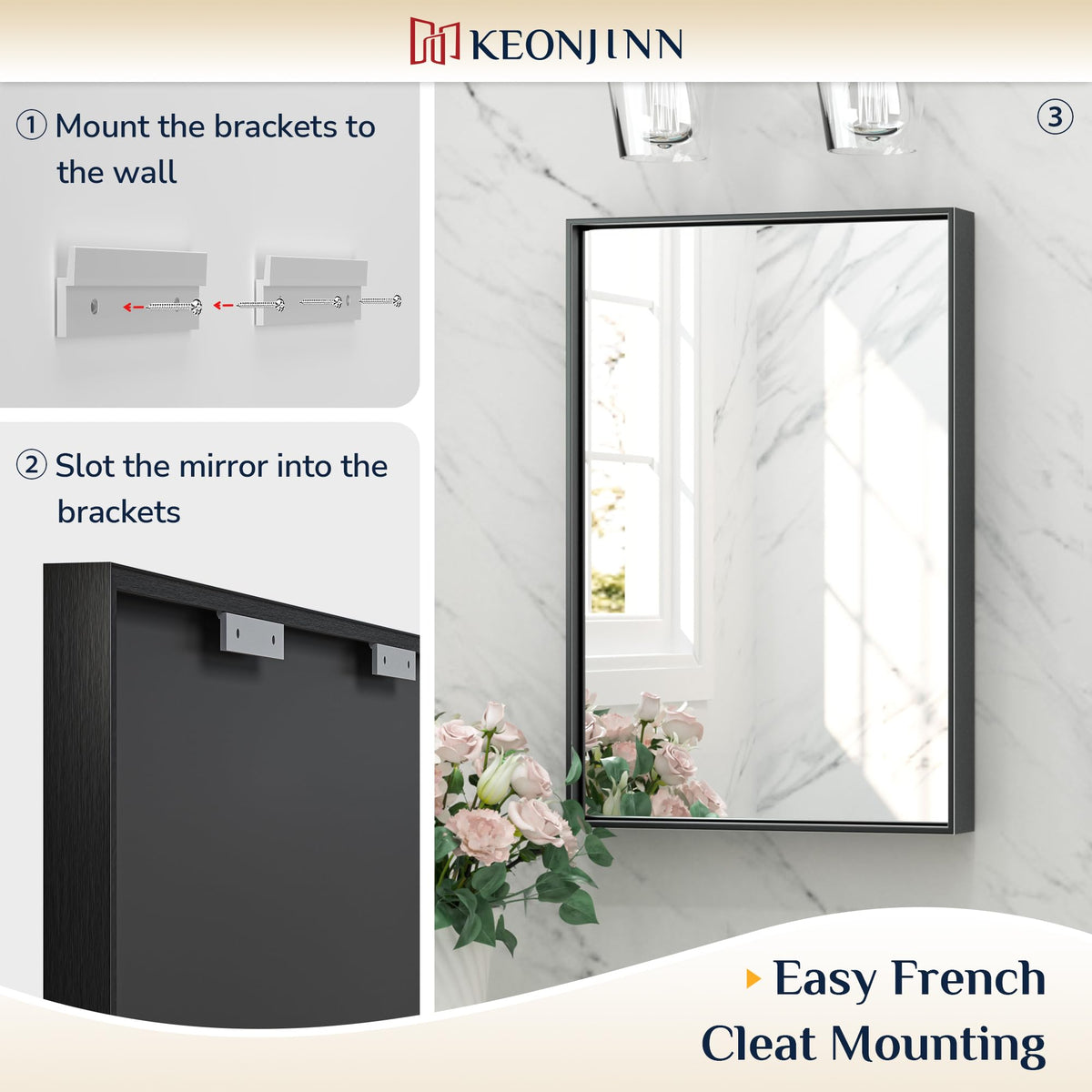 Keonjinn waterproof design helps maintain clarity despite moisture exposure