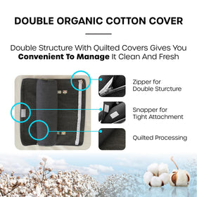 Kepitome BTS Jungkook-inspired design stands out as a wellness-inspired bed accessory.