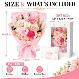 KEPLYKT immortal rose, 3-year lifespan, vibrant centerpiece that stays fresh.