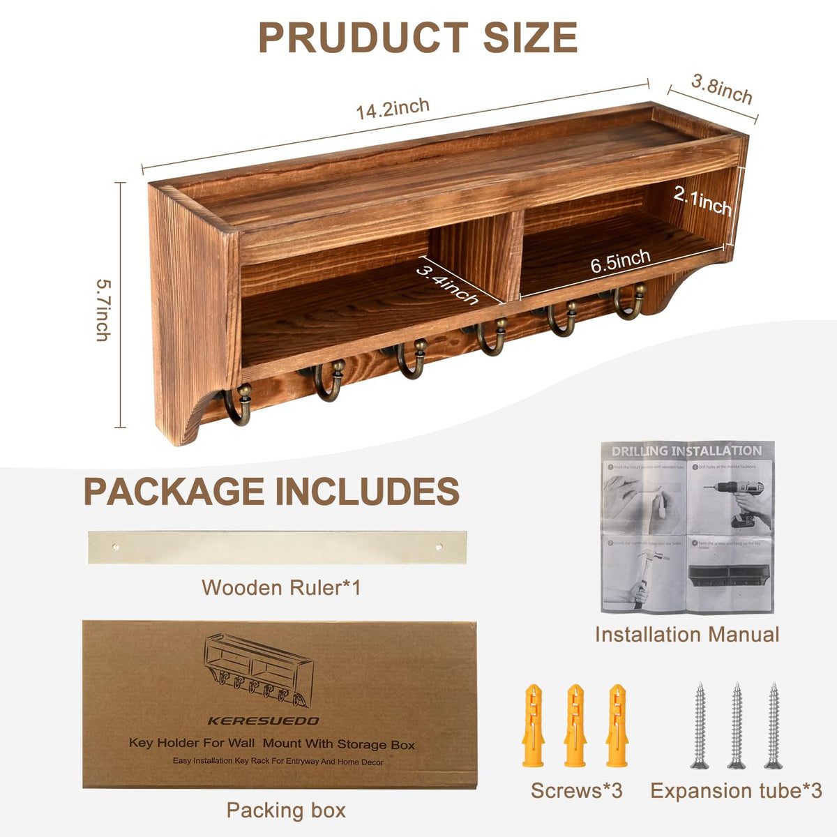KERESUEDO entryway-organization-setup saves space and reduces clutter