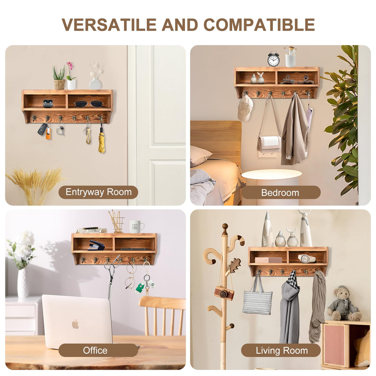KERESUEDO solid-pine-wood texture adds natural rustic warmth