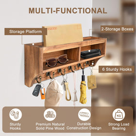 KERESUEDO storage-boxes-on-wall-mount store sunglasses and small items