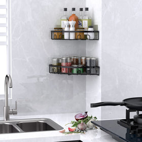 Kerisgo rustproof metal shower organizer resists moisture