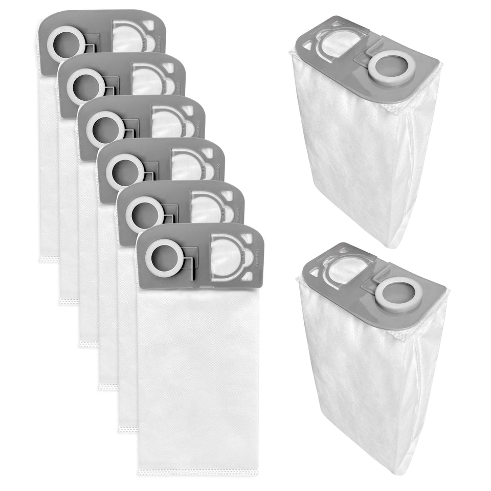 Kerneed 8-pack HEPA bags for Riccar R25 series, ready for replacement and filtration.
