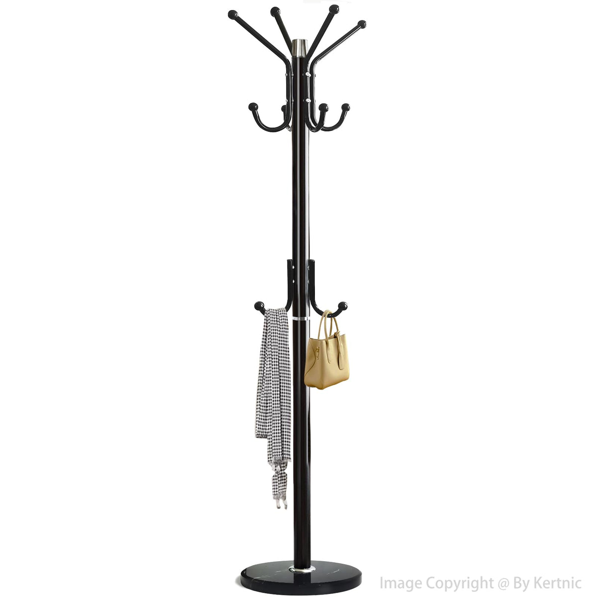Kertnic modern coat rack assembly video guide included.