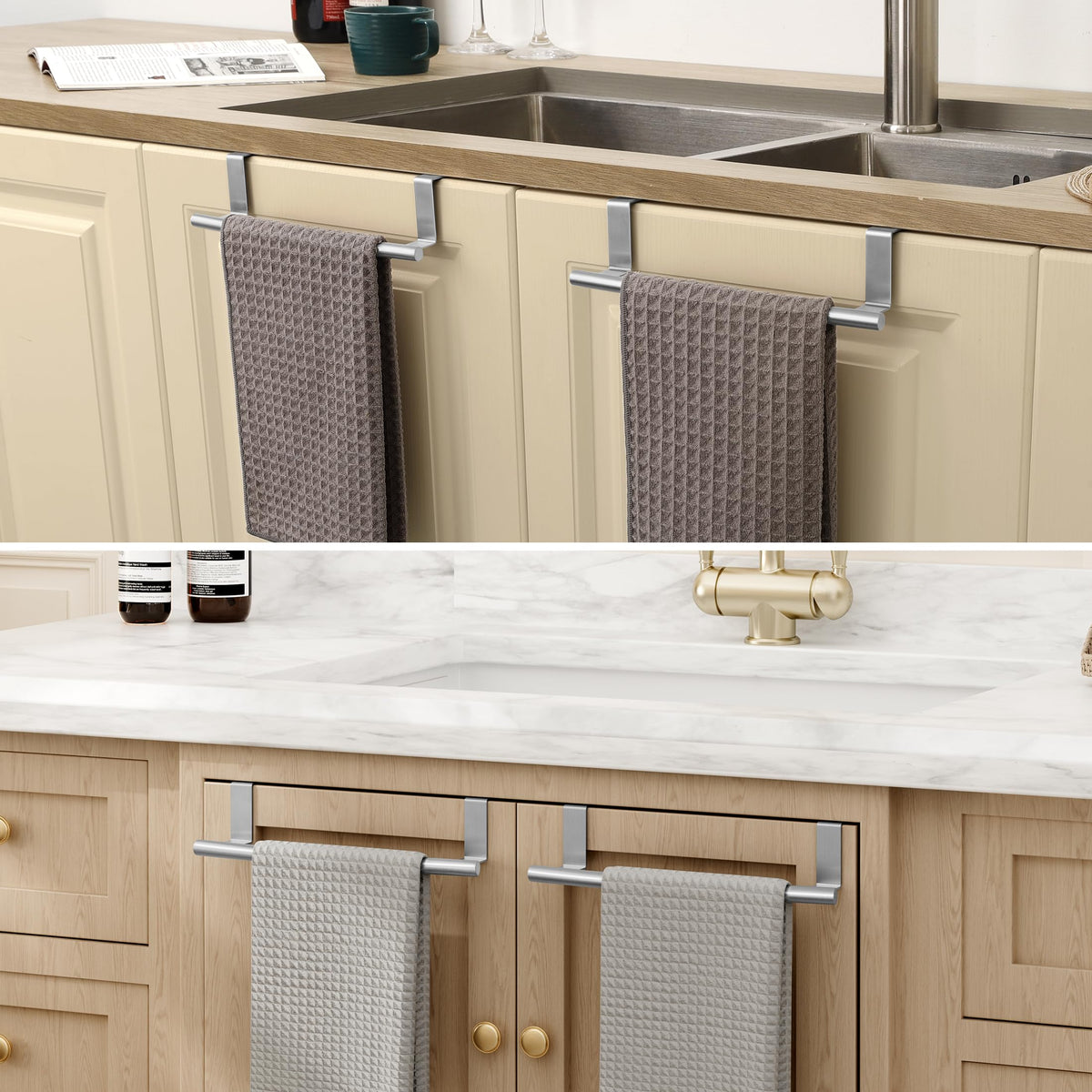 KES brushed finish resists rust with sleek appearance