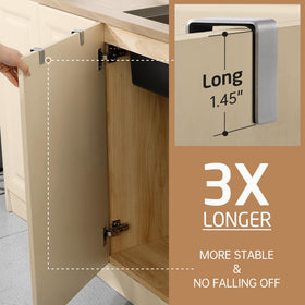 KES SUS304 stainless steel towel bar shows durable, rustproof construction