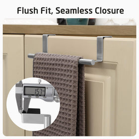 KES 2-pack towel racks for two doors or zones