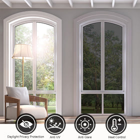 KESPEN Window Films static-cling installation is quick and clean