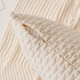 Kevin Textile farmhouse cream cover suits versatile decor in any room