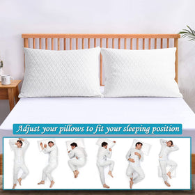 KeyooHOME washable pillow covers simplify cleaning and care