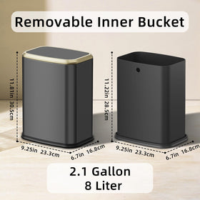 KHMMGK 8L under-sink placement ideal for small bathrooms and desks.