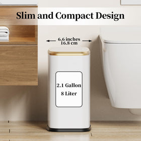 KHMMGK removable inner bucket for easy bag changes and cleaning