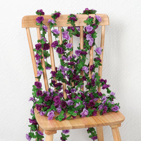 Khoyime rose vine garland ideal bedroom wall backdrop