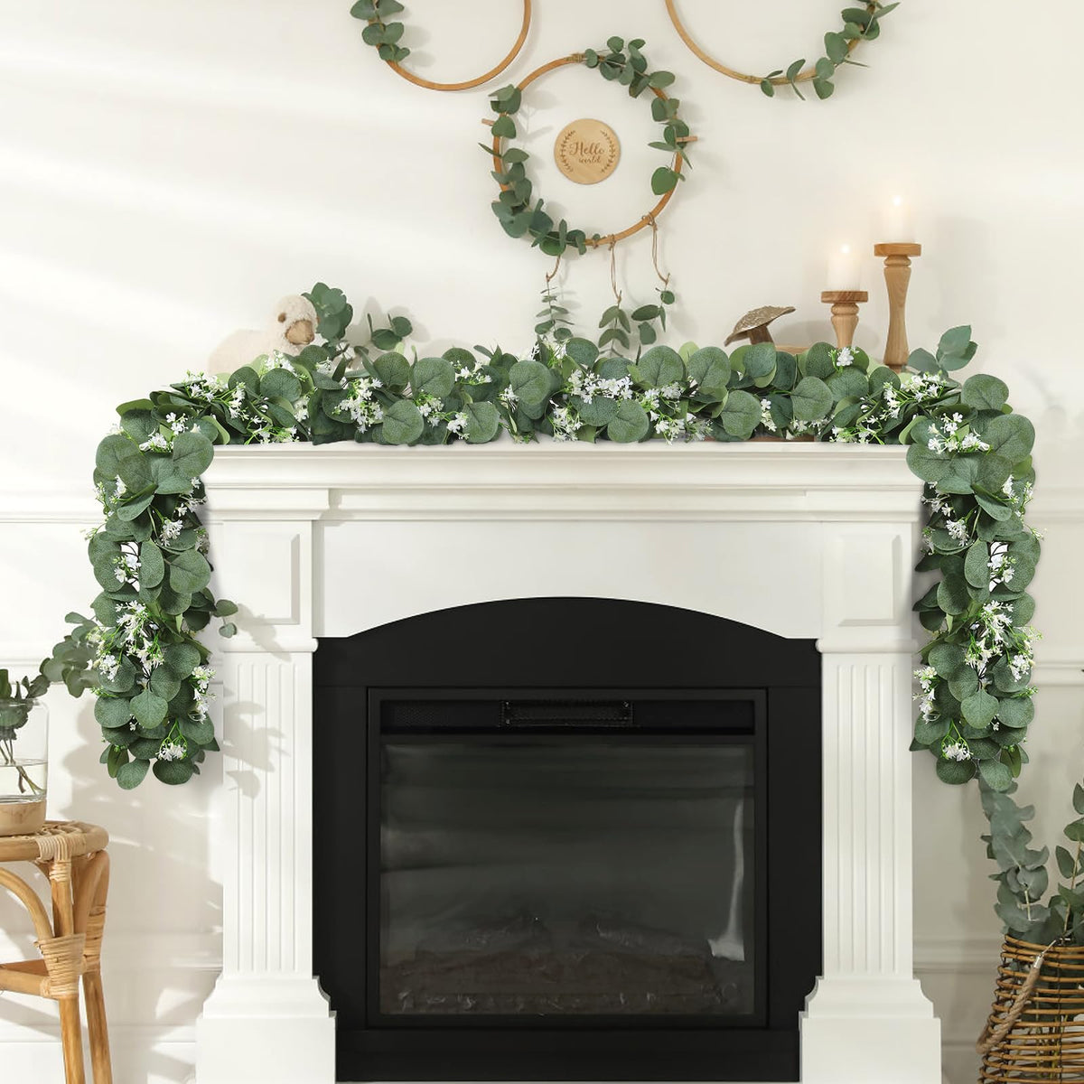 Khoyime table centerpiece ivy vines for lush, maintenance-free decor