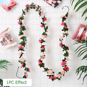 KHOYIME wedding arch floral garland elevates ceremony ambiance with timeless beauty.