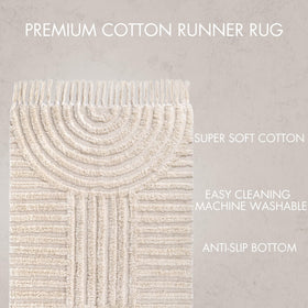 KIBAGA tassels detail adds texture and style.