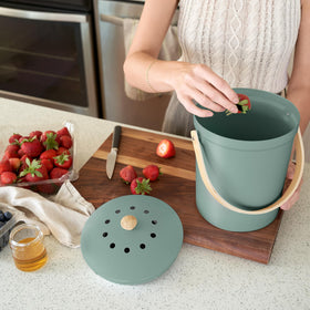 KIBAGA charcoal filter compartment supports effective odor control