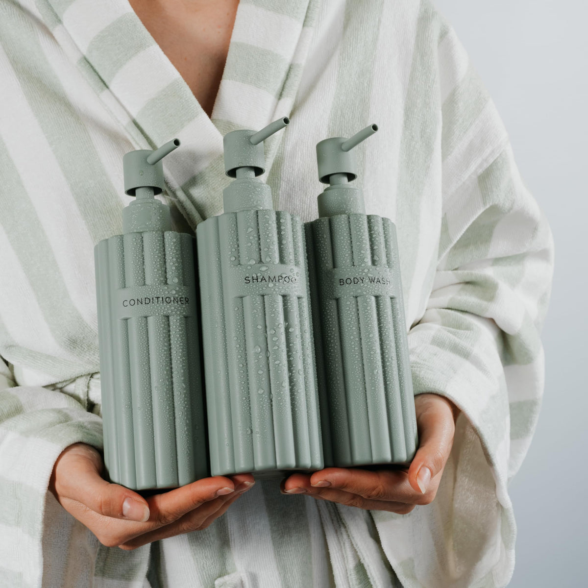 KIBAGA eco-friendly refillable bottles support reusable storage.