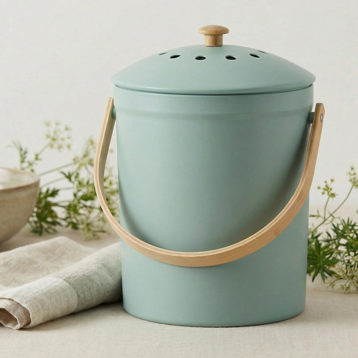 KIBAGA countertop companion keeps kitchen tidy and fragrant