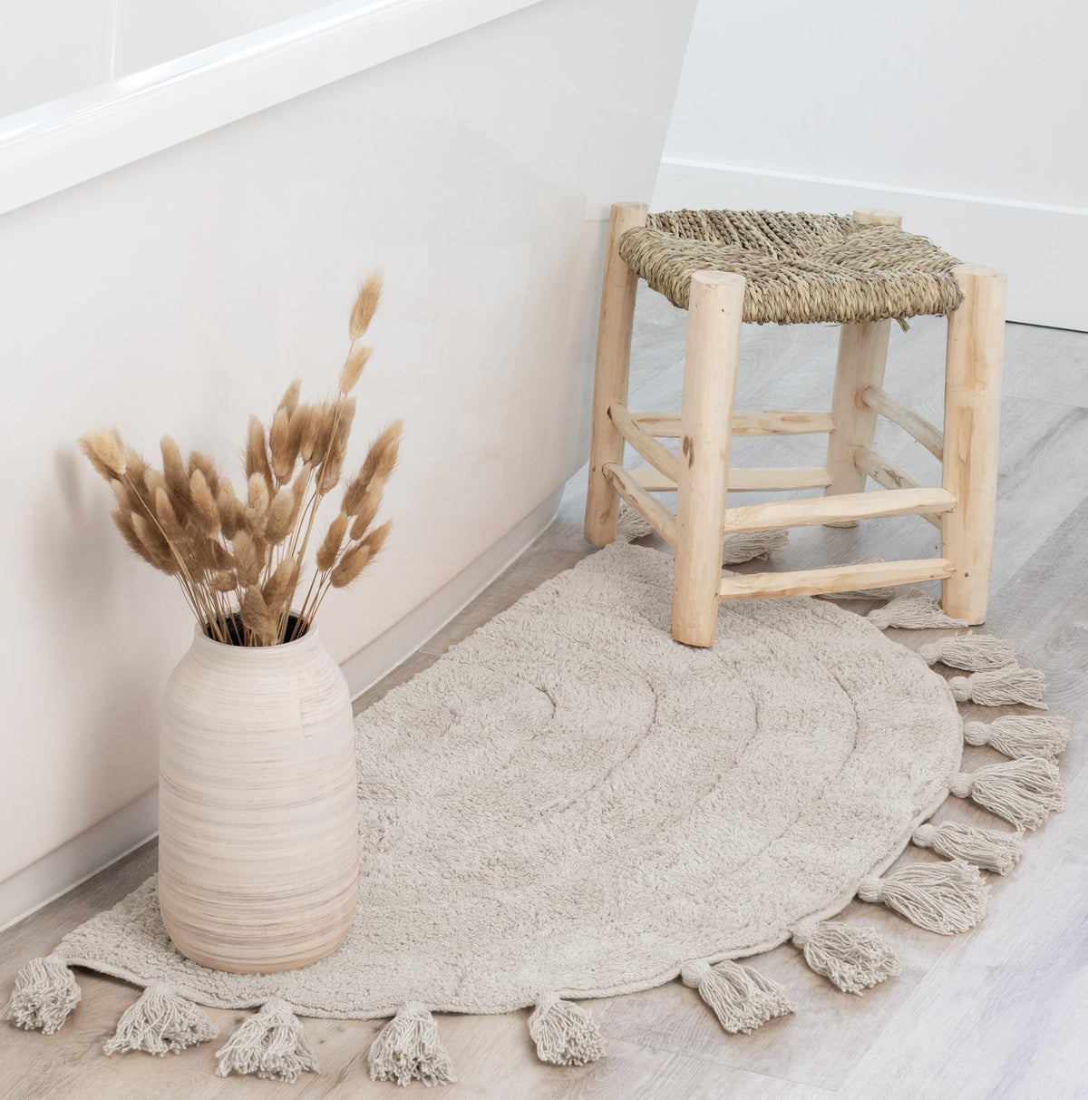 KIBAGA machine-washable bath mat stays fresh with cold cycles