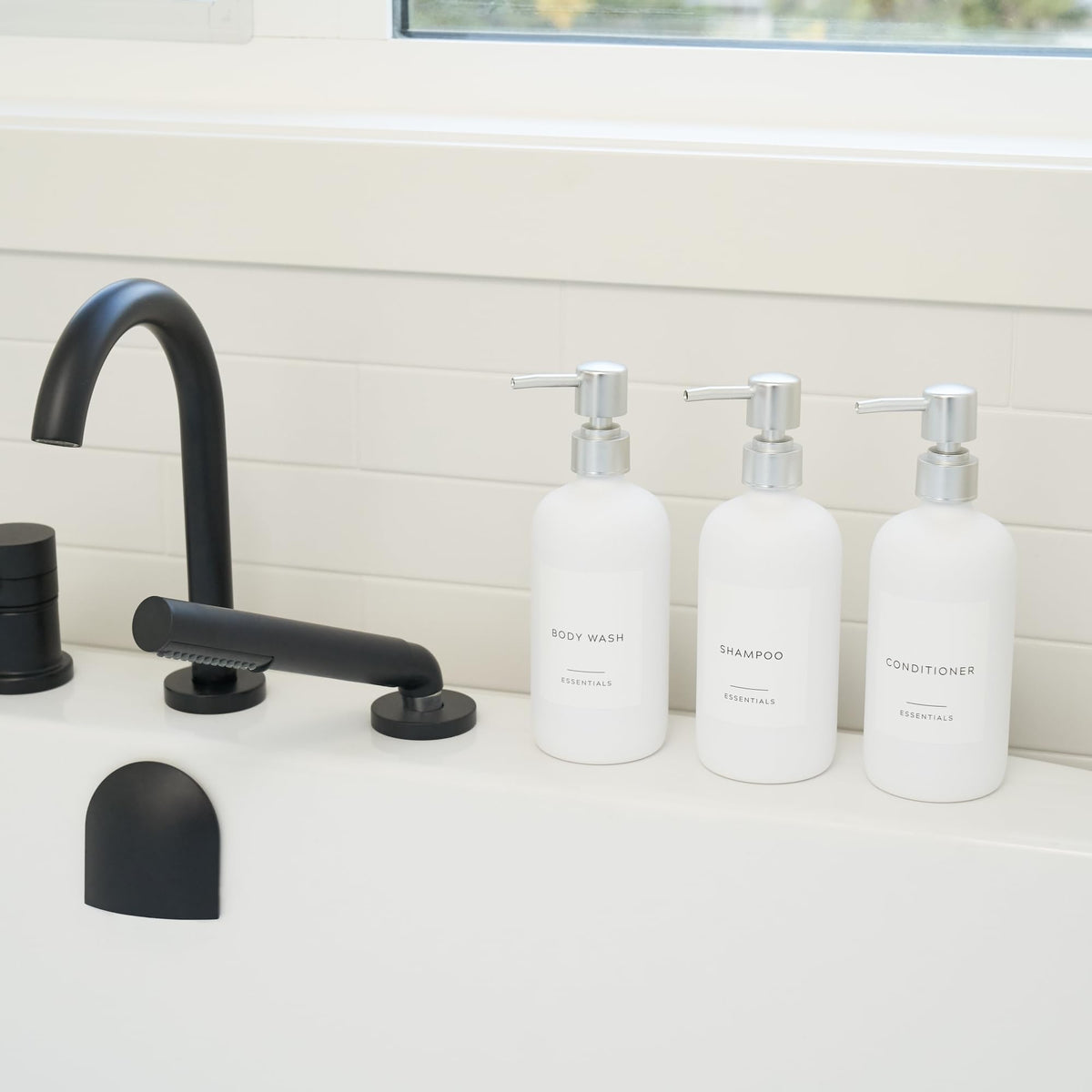 KIBAGA reusable refillable bottles support eco-friendly home organization