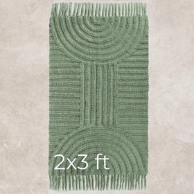 KIBAGA durable rug maintains hygiene and style over time.
