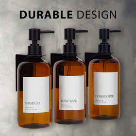 KIBAGA stylish dispensers upgrade any bathroom into a spa-inspired retreat.