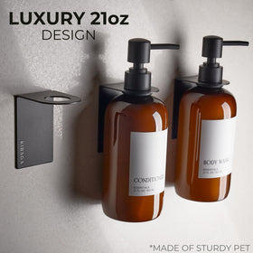 KIBAGA waterproof labels enable easy repurposing of bottles.