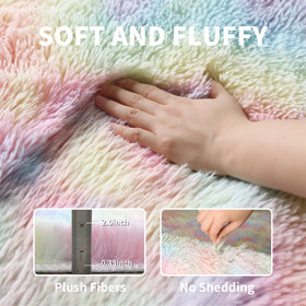 KICHOWUA non-slip nursery carpet helps keep little ones safe during tummy time.