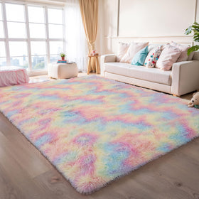 KICHOWUA toddler room area rug in a spacious 5x8 size