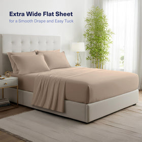 Kickoff Home OEKO-TEX certified bamboo sheets ensure safe, toxin-free sleep.