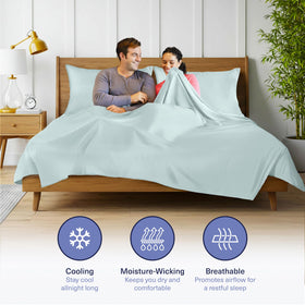 Kickoff Home pillowcases with zipper for secure pillow fit