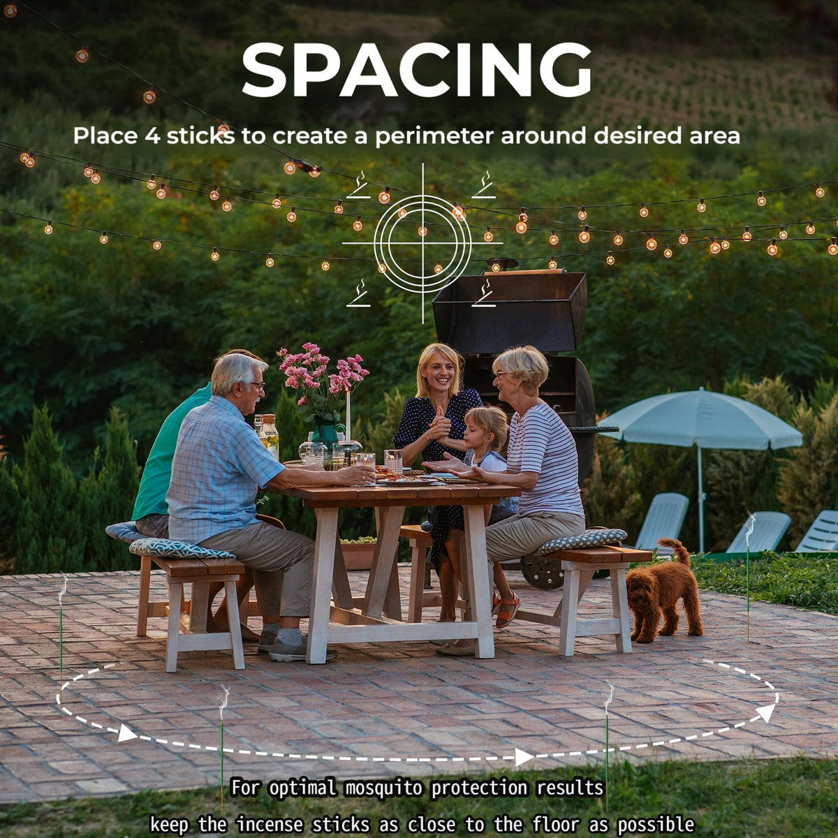 KICKOUTOR 240-count pack supports extended backyard parties and camping.