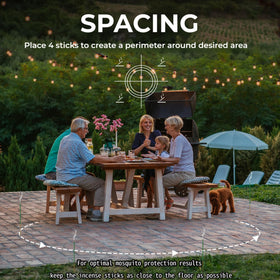 KICKOUTOR 240-count pack supports extended backyard parties and camping.