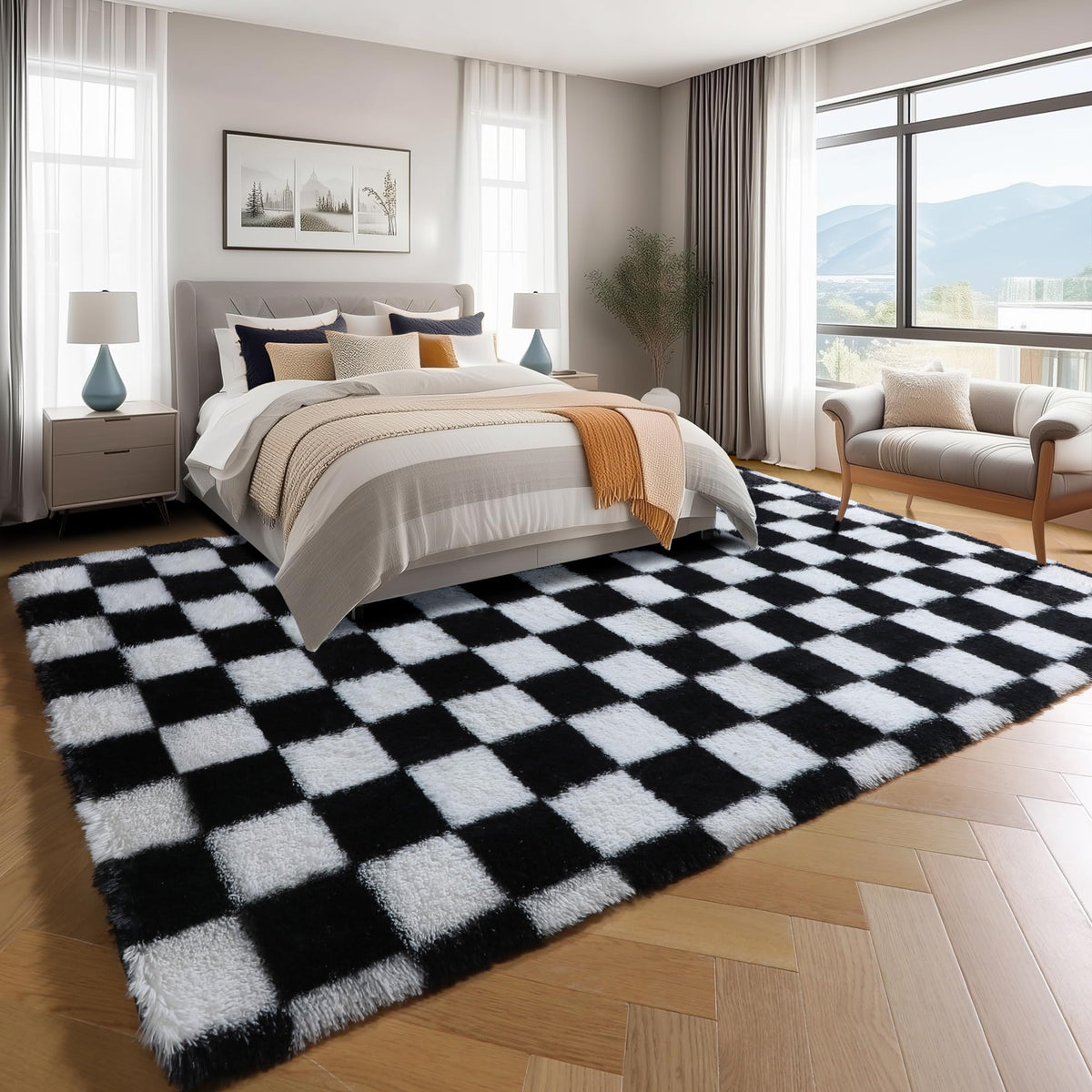 KICMOR microfiber softness close-up – cozy warmth for chilly floors.