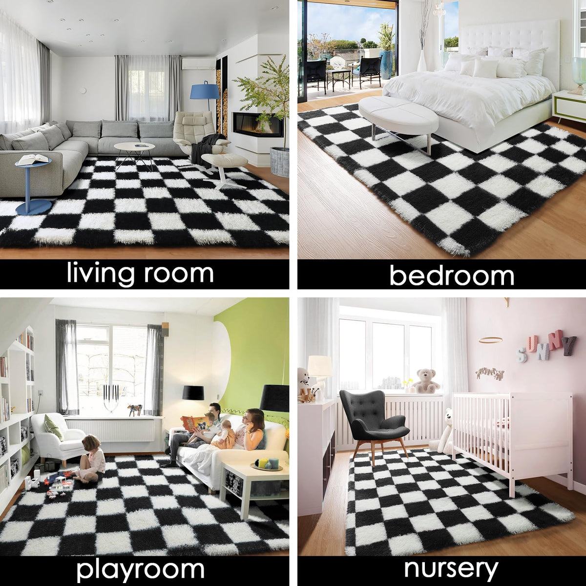 KICMOR nursery and baby room decor – soft texture for safe play.