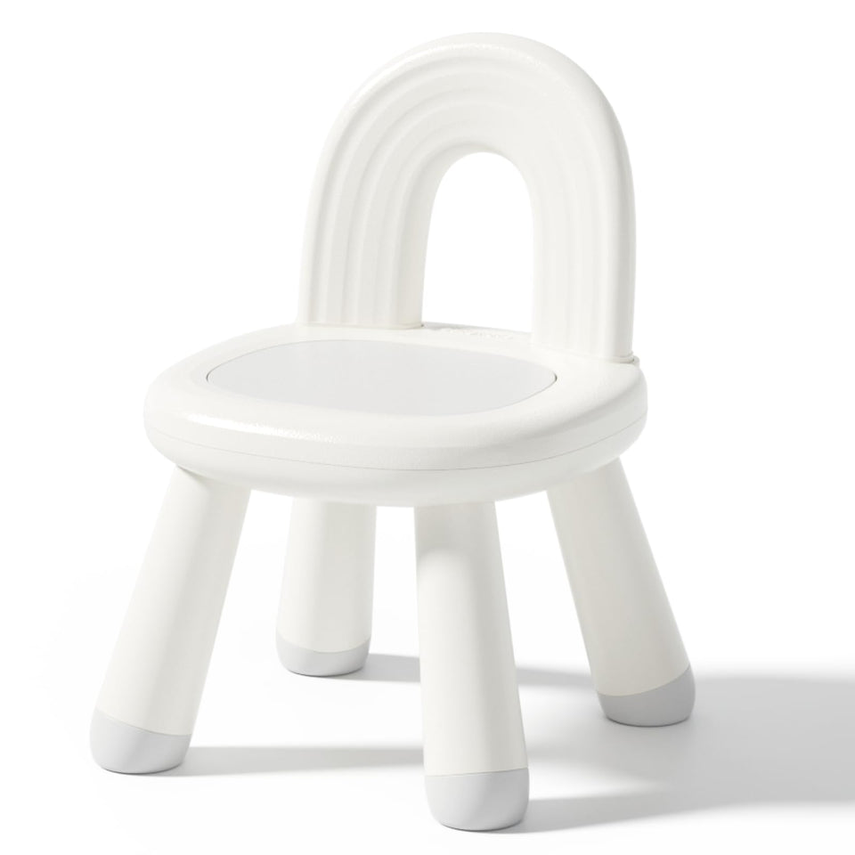KidBloom ergonomic backrest supports growing toddlers during meals.