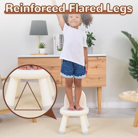 KidBloom neutral-tone chair fits any room decor.