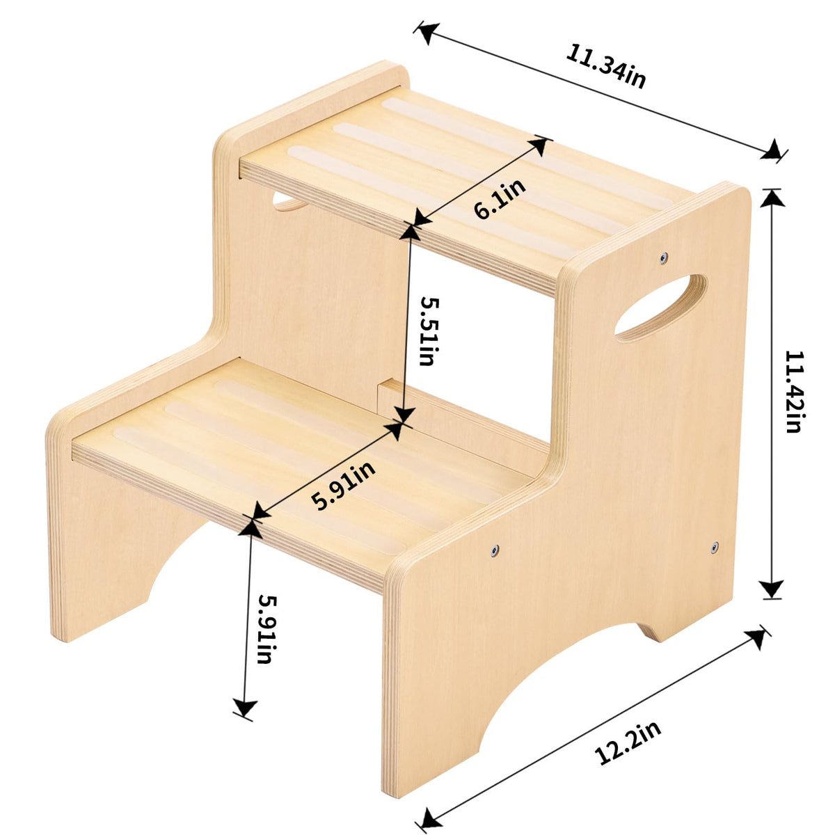 KIDL compact design tucks neatly under sinks or beside toilets.