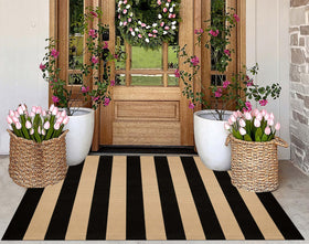 KIhipIoe patio-balcony rug suitable for outdoor seating areas