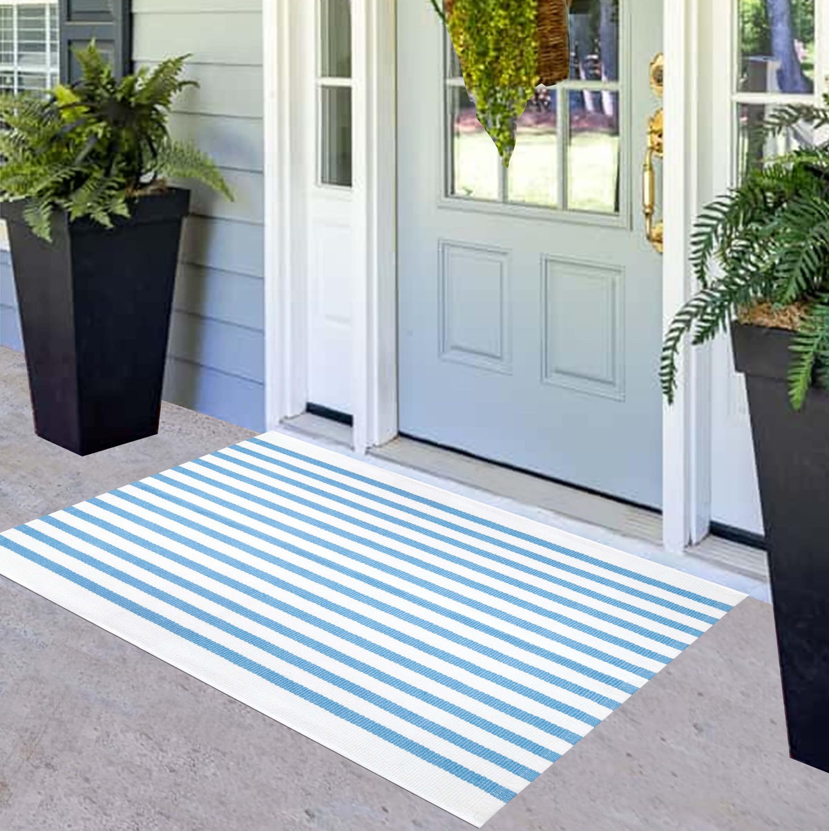 KIhipIoe welcome mat suitable for front door decor